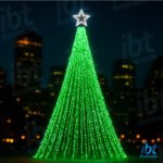 Árvore de Natal Gigante LED em Estrutura Metálica – Cintila
