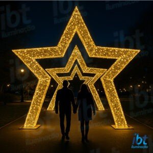 Figura Luminosa - Portal - 3 Estrelas